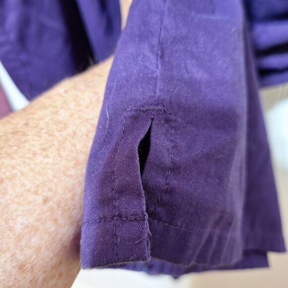 Womens Tafford Scrub Pants 4X Pink Purple Medical Pockets Lot Of 2 Uniform‎ Work - Picture 9 of 16